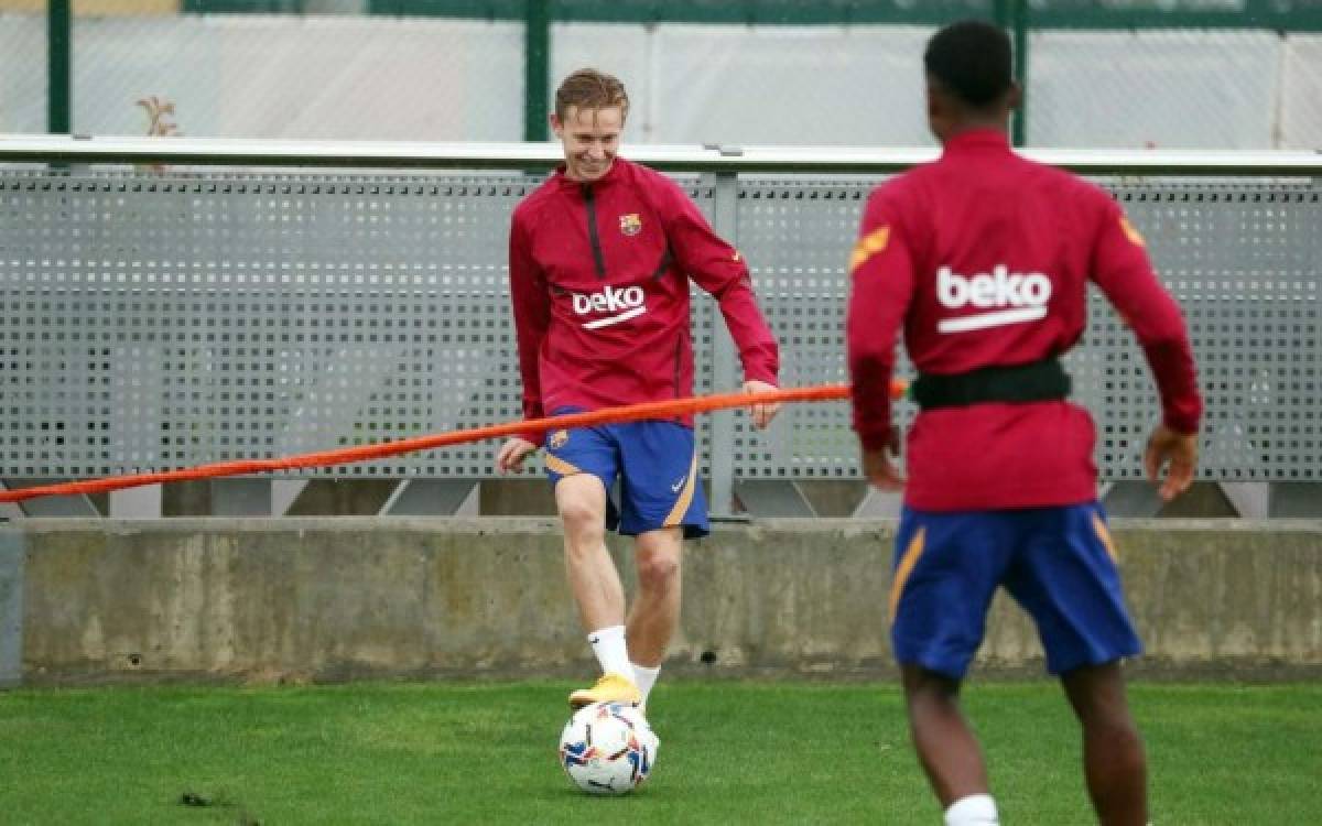 Messi se une al grupo y muestra otra imagen: así fue el entrenamiento del Barcelona previo al primer amistoso