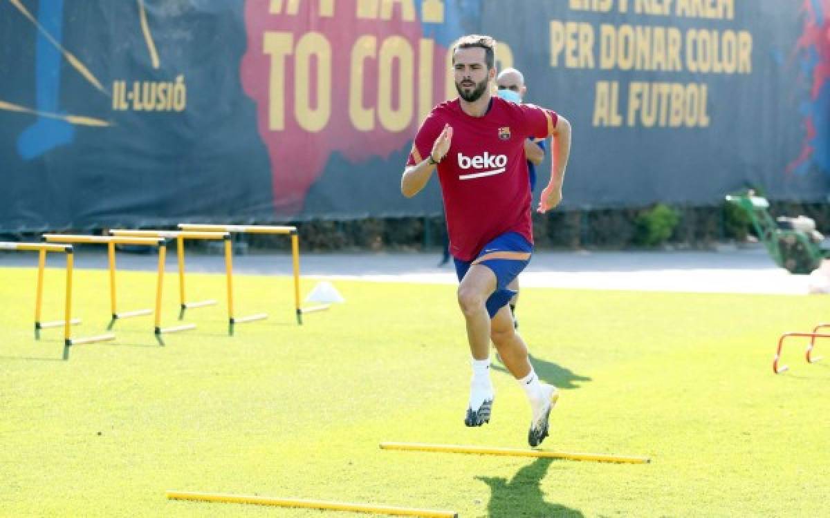 Así fue el primer entrenamiento de Pjanic con el Barcelona; se lo imaginó de otra forma