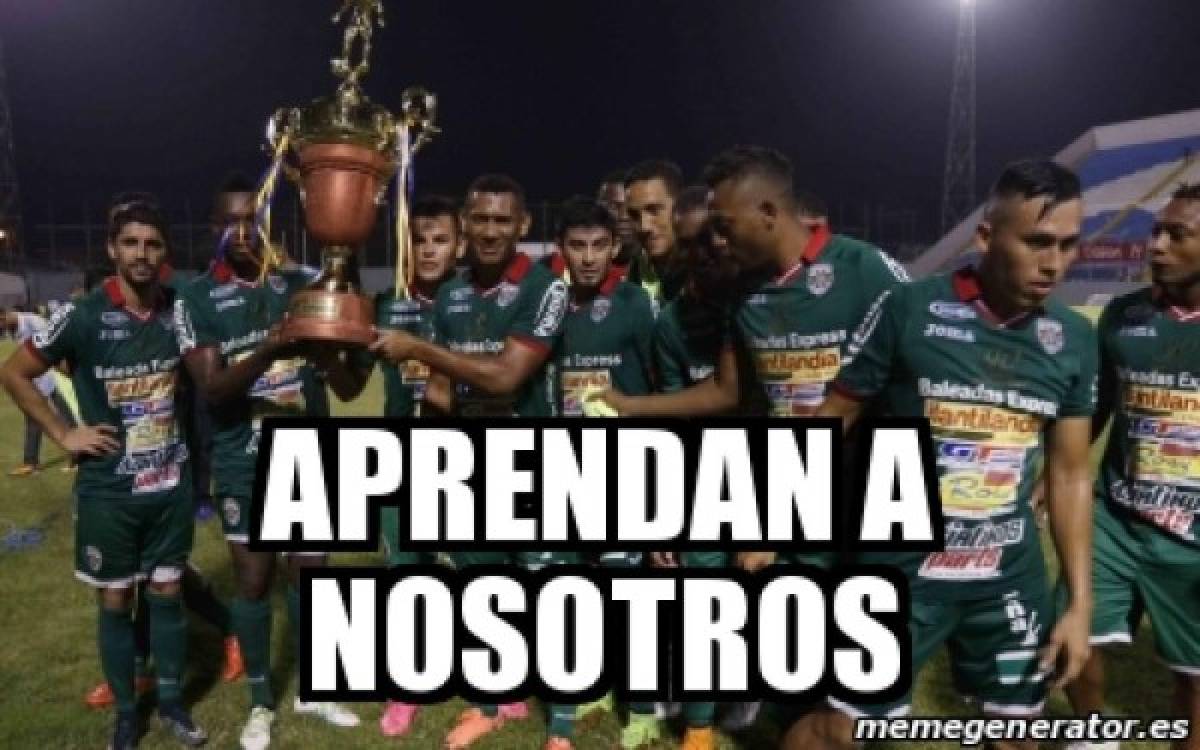 Memes no perdonan al Real España por perder la Copa Presidente