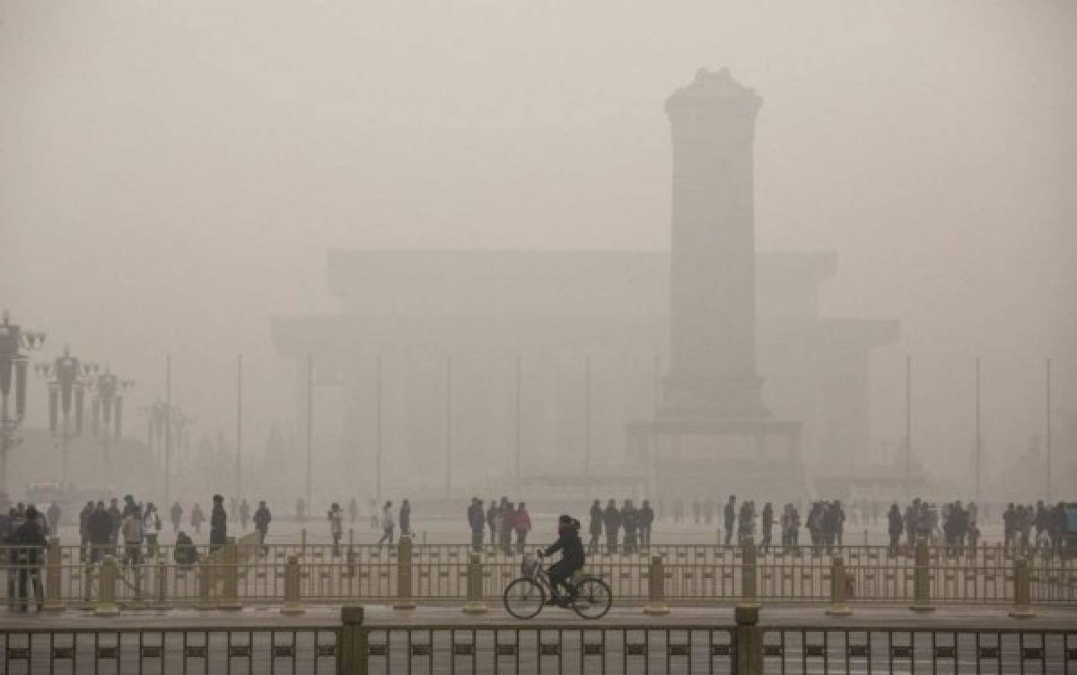 Informe especial: Alerta roja en China por la fuerte contaminación (Fotos)