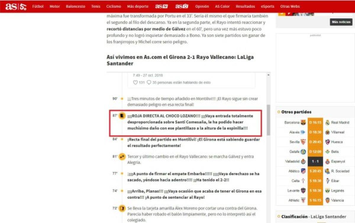 Así reacciona la prensa española luego de la expulsión de 'Choco' Lozano