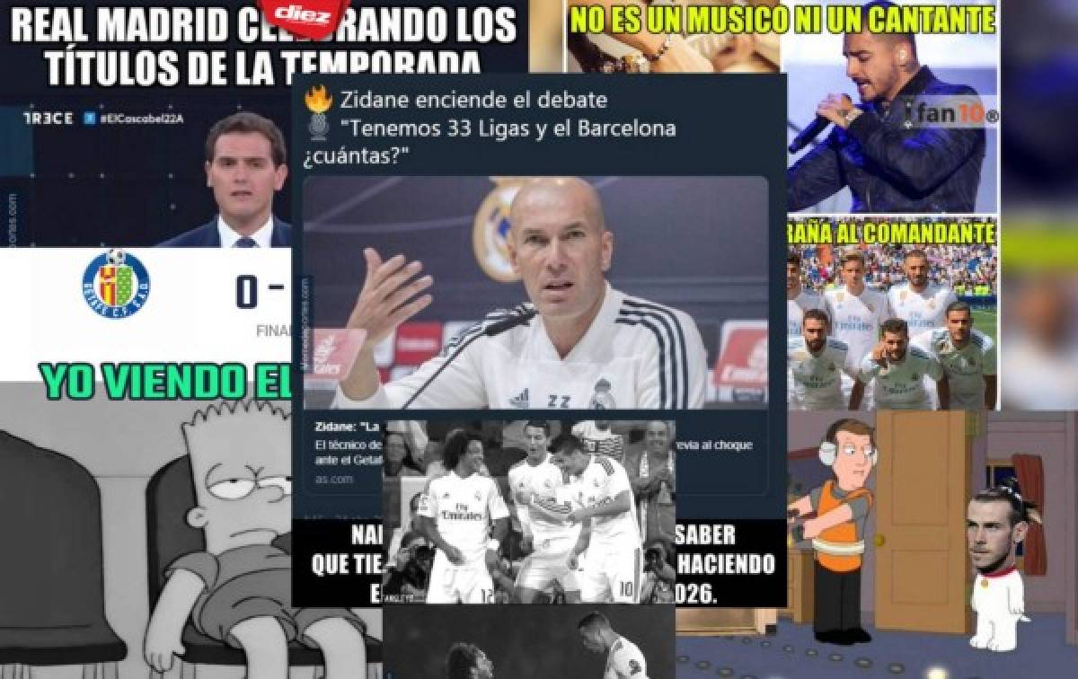 Real Madrid no puede ante el Getafe y lo atacan con divertidos memes