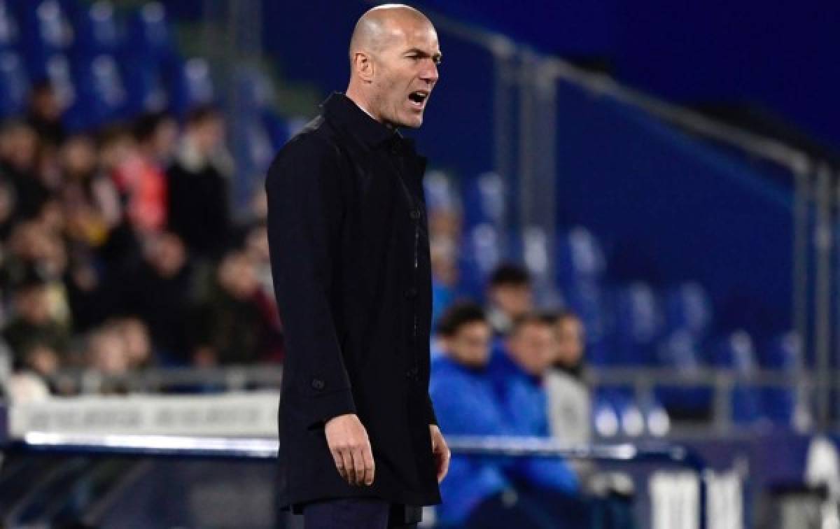 Zidane tras empate con Getafe: 'Estamos un poco enfadados'