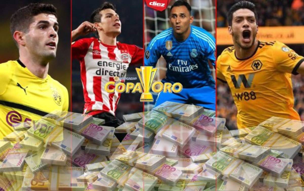 Top 15: Los jugadores más caros que estarán en la Copa Oro 2019