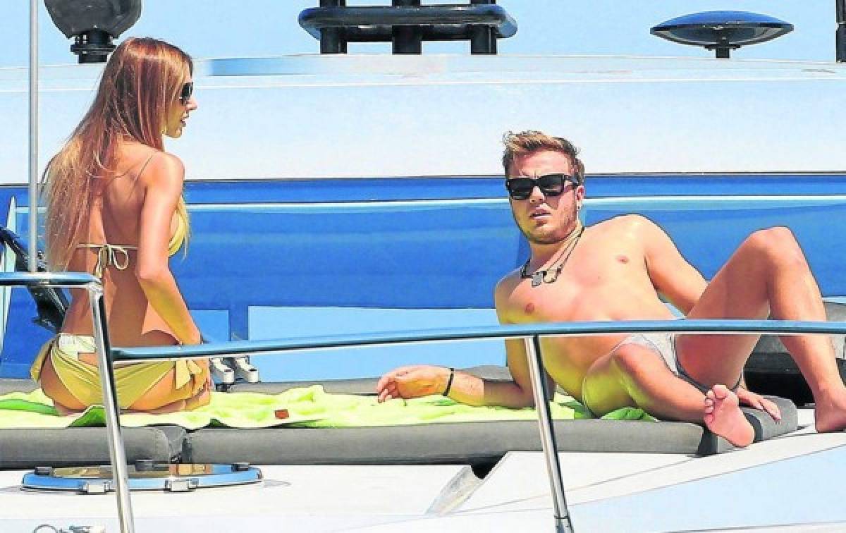 La espectacular foto de la novia de Gotze en Dubai