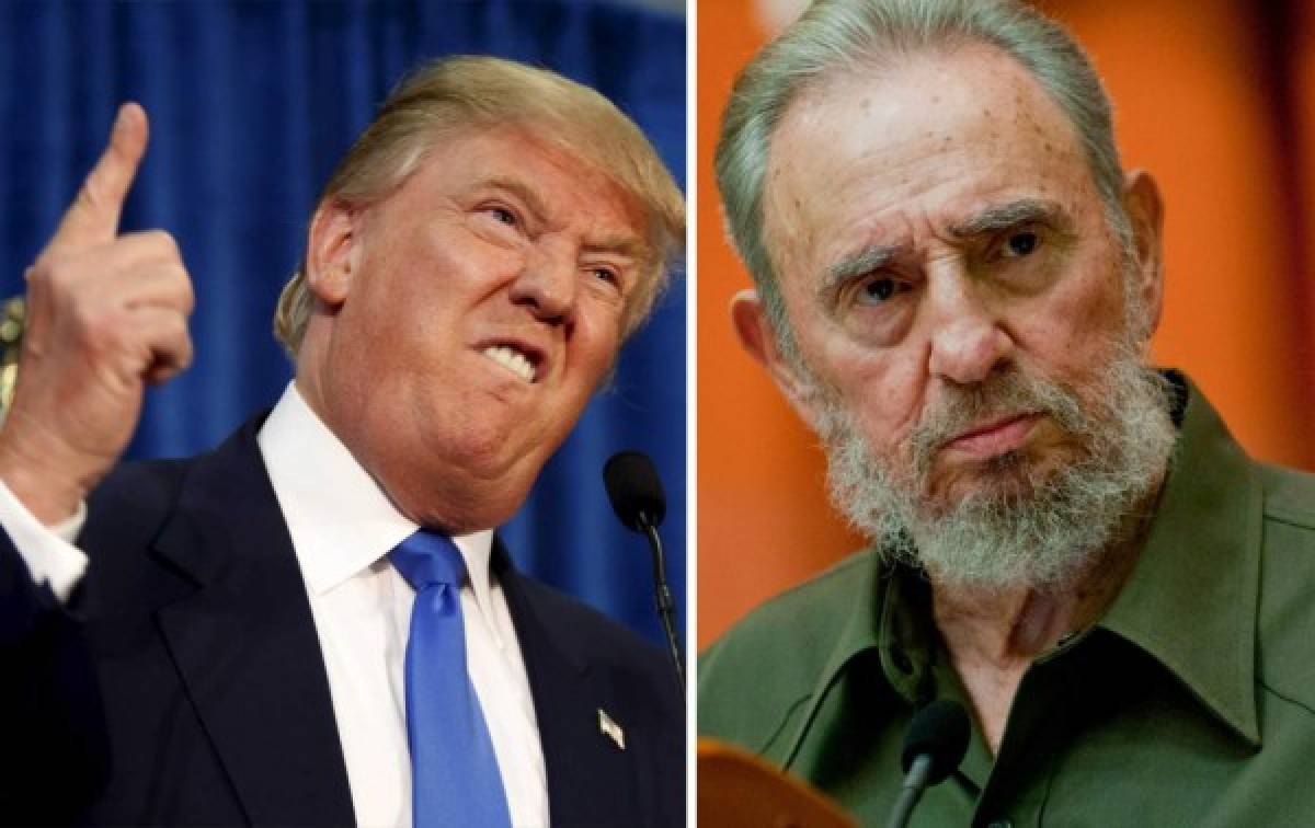 El cruel mensaje de Donald Trump tras la muerte de Fidel Castro