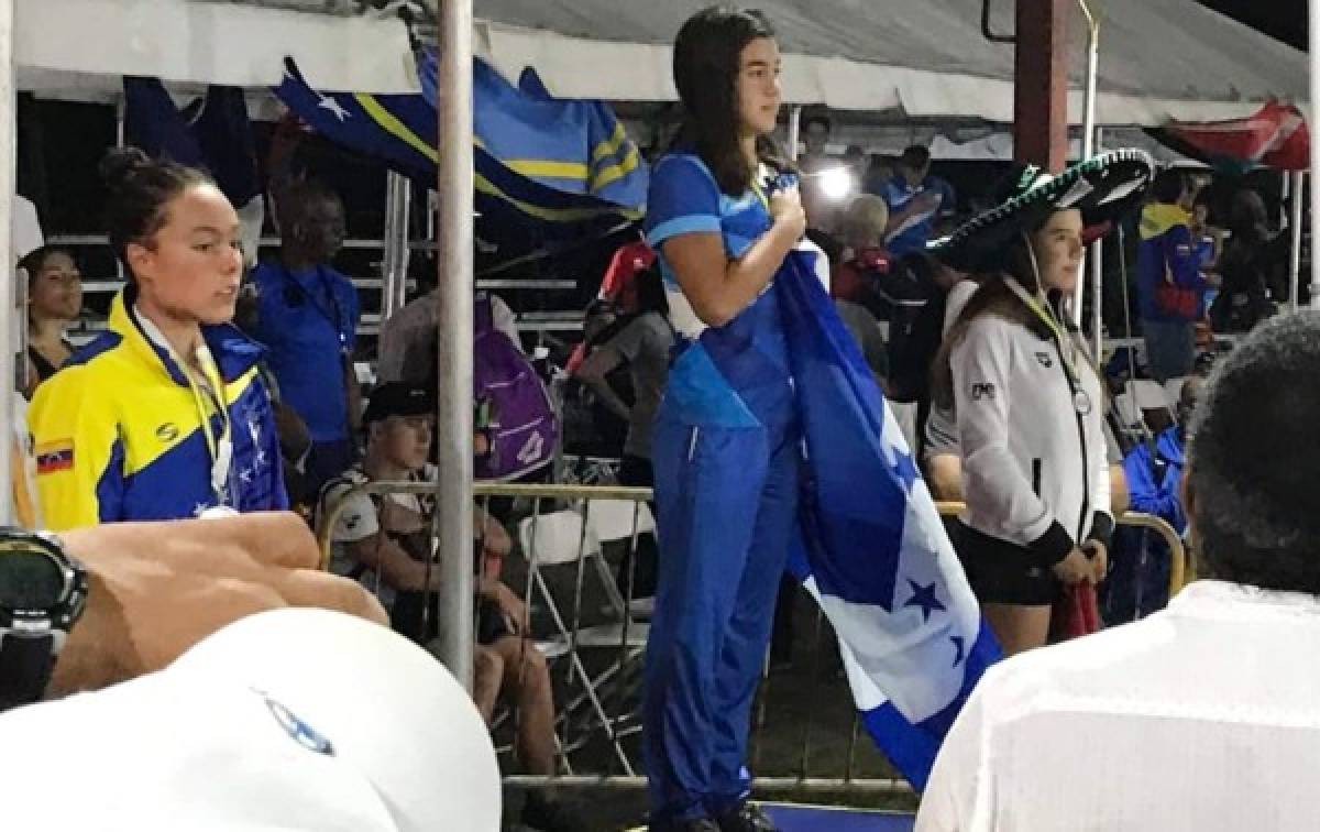 ¡Orgullo catracho! Michelle Ramírez da a Honduras su primer oro en Barbados 2019