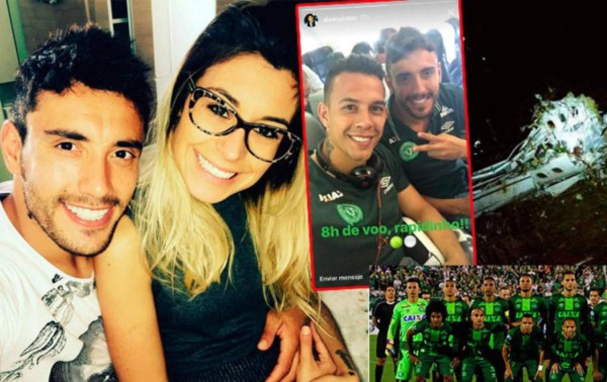 Futbolista del Chapecoense en shock: 'Por favor, guarden mi anillo de matrimonio'