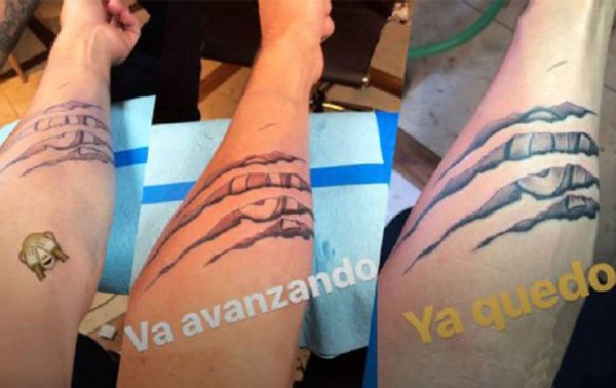 El espectacular tatuaje con el que Gignac muestra su amor a Tigres
