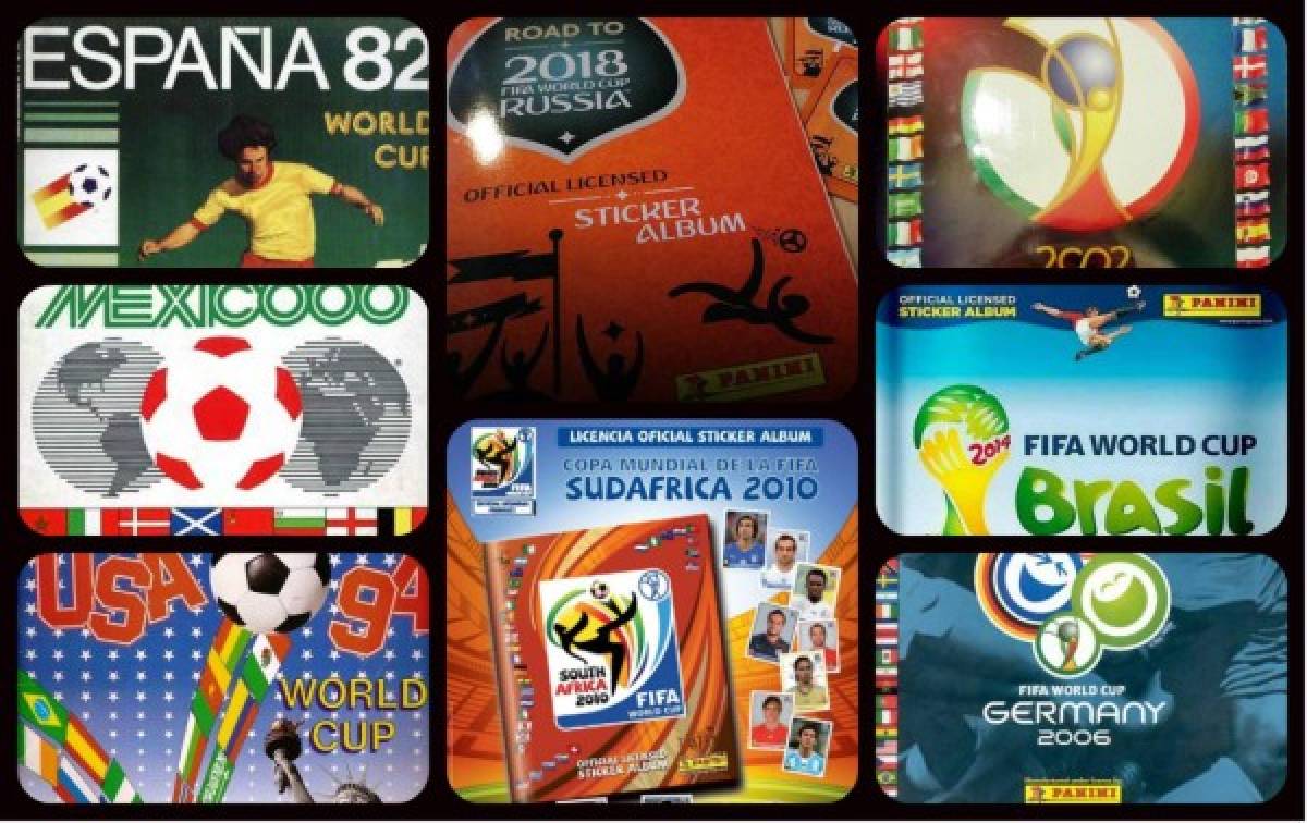 Faltan pocos días: Las portadas de los álbumes Panini de los mundiales de fútbol