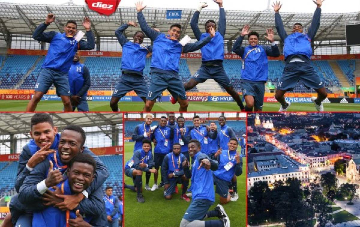 FOTOS: Ambiente de felicidad en la Sub-20 de Honduras previo a su debut en Polonia