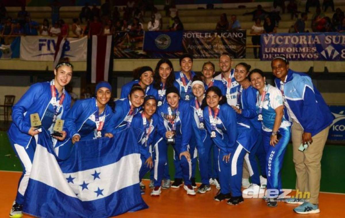 Honduras conquista medalla de bronce en el XIII Campeonato Centroamericano de voleibol femenino