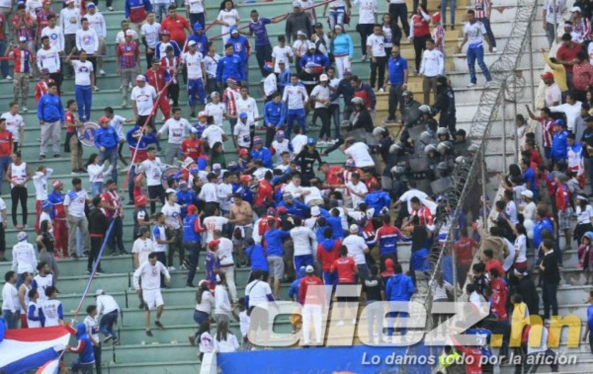 No se vio en TV: Locura en camerinos y el abrazo de Diego Vázquez con Henry Figueroa