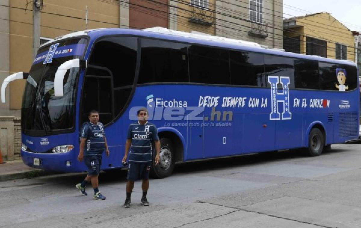 ¡CHULO! Así es el autobús en el que se mueve la Selección de Honduras