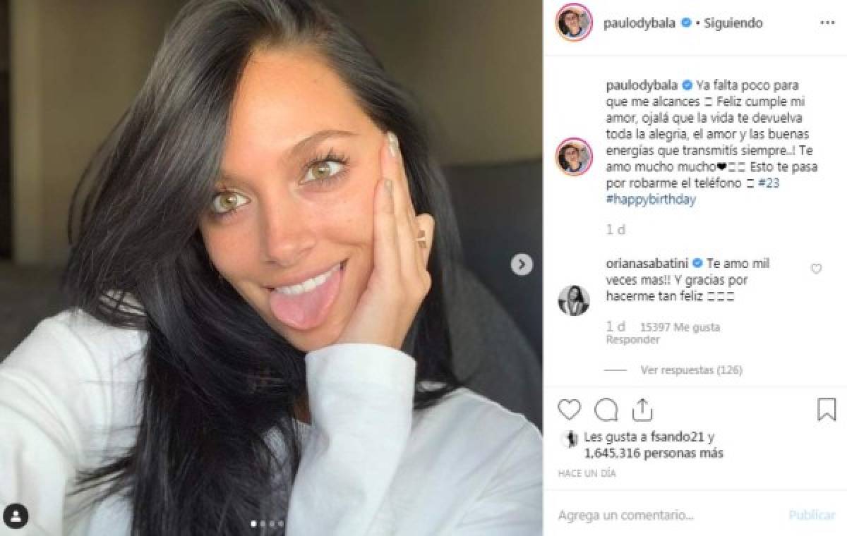 ¡Muy original! El mensaje de cumpleaños de Paulo Dybala a su novia que dejó a todo mundo rendido en redes sociales