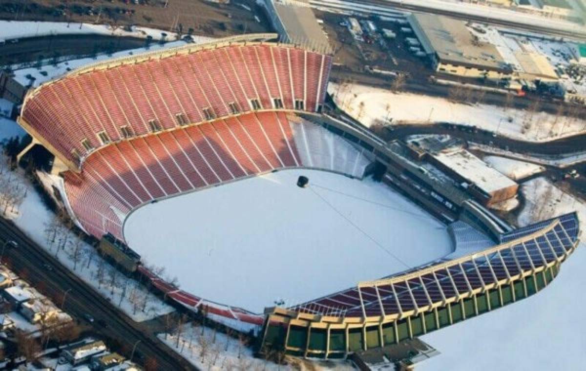 A congelarse por el liderato: Así luce el estadio en Edmonton donde se jugará el Canadá-México