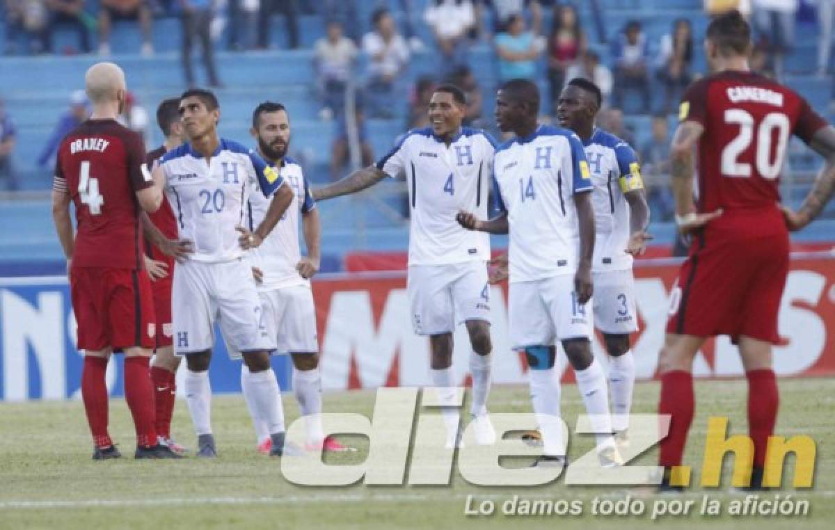 NO VISTE EN TV: EUA termina fundido y la frustración de Honduras tras el juego