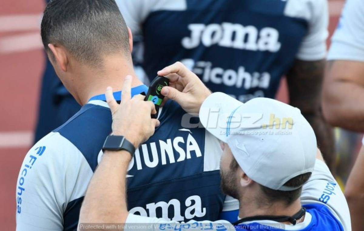 FOTOS: Los detalles más íntimos de la práctica en la Selección de Honduras