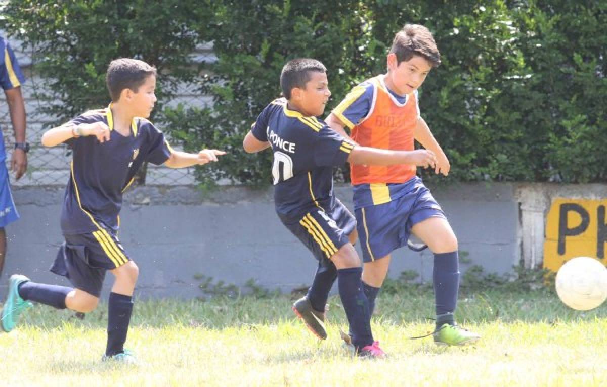 Pequeños derrocharon talento en el Soccer Festival en La Lima