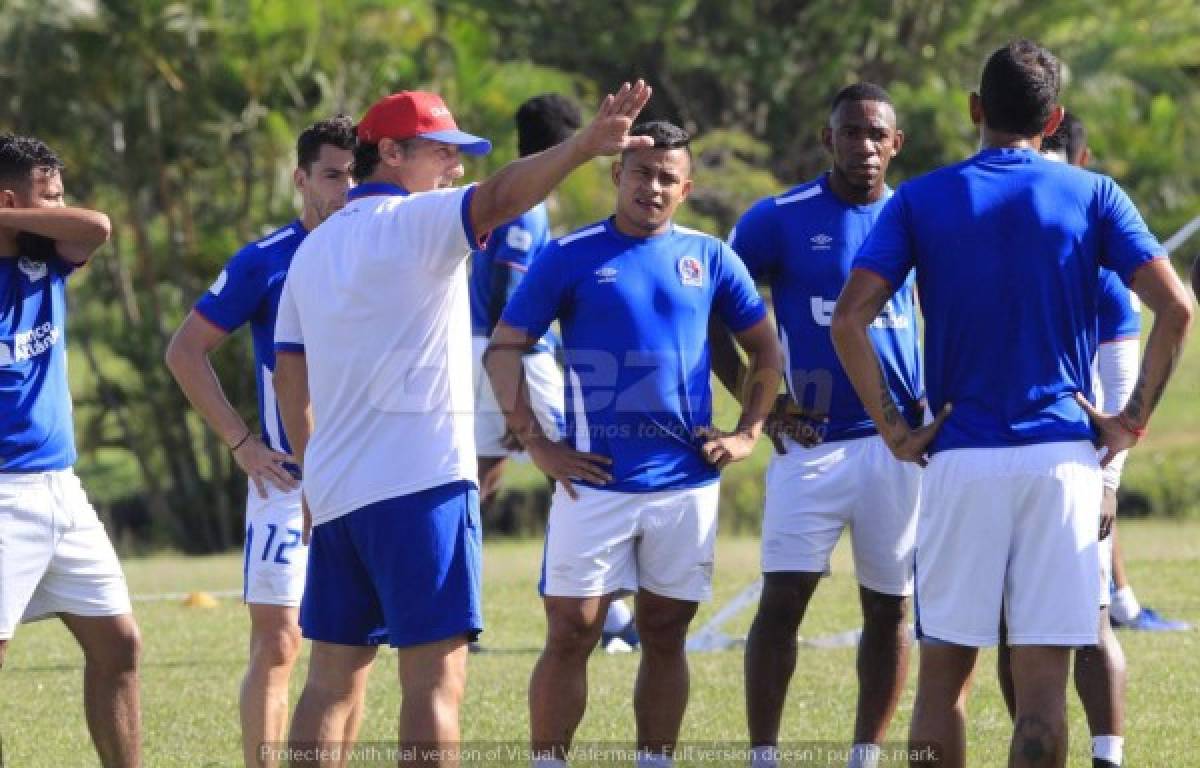 Con alegría y enfocado en un triunfo, cerró Olimpia preparación para enfrentar a Motagua