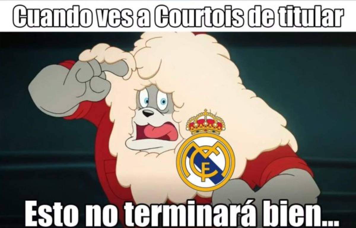Los memes hacen pedazos al Real Madrid y a Courtois tras el baile que les dio el PSG