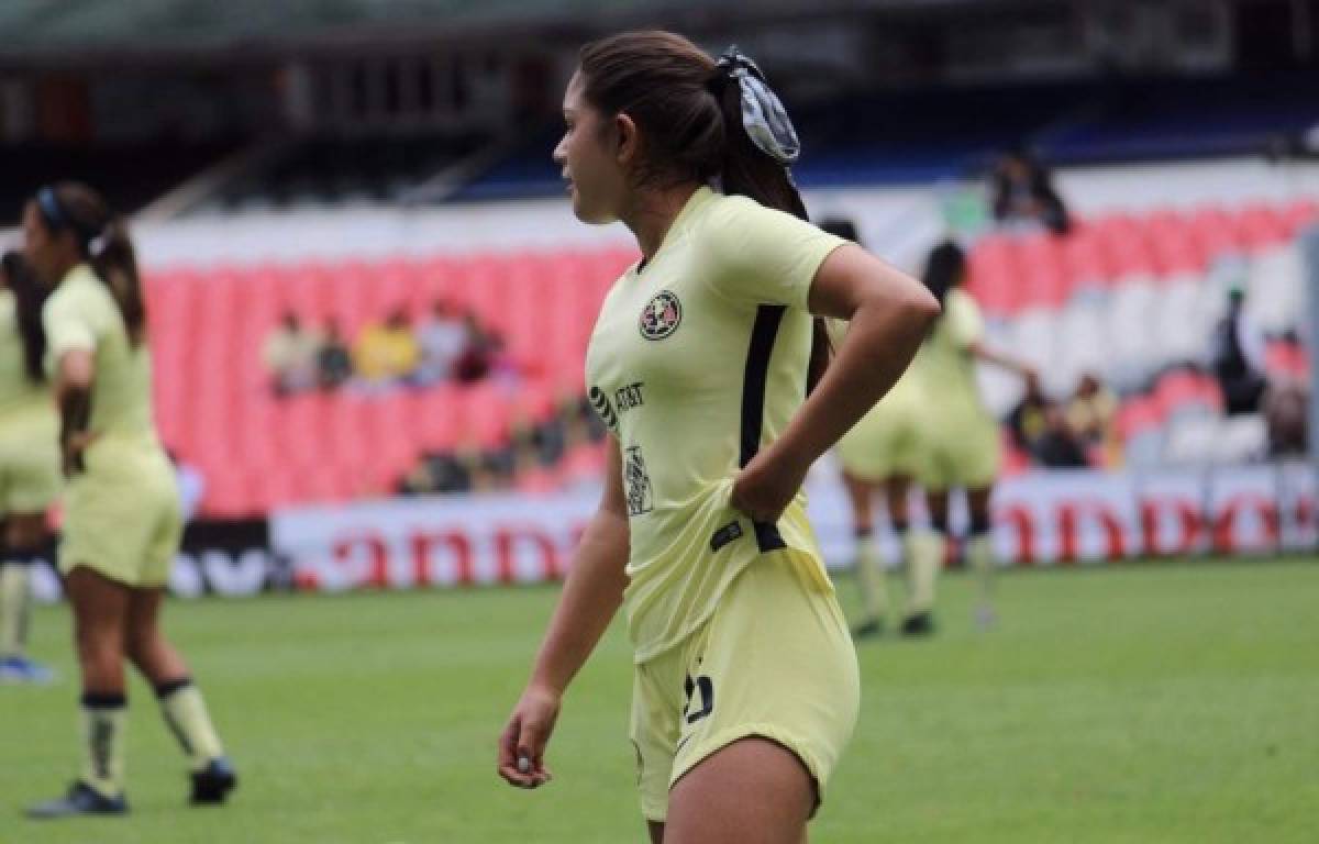 Jana Gutiérrez, la preciosa jugadora del América que enamora en México