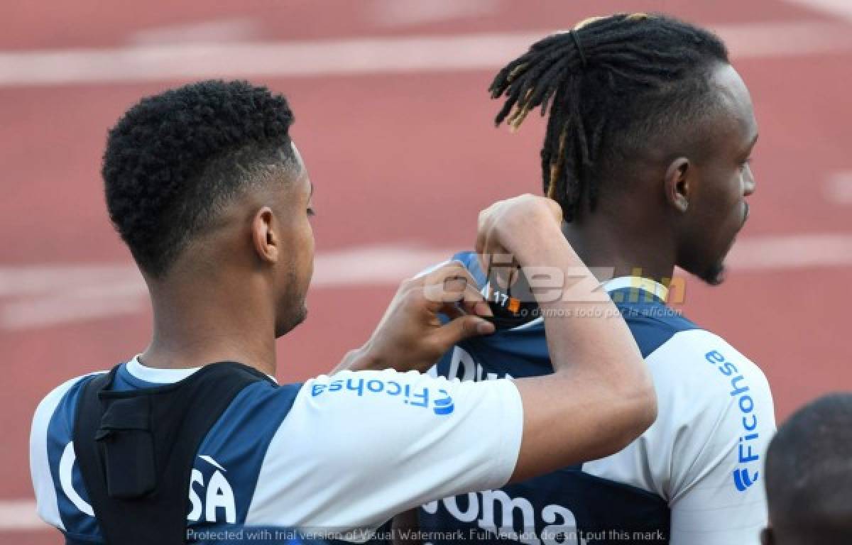 FOTOS: Los detalles más íntimos de la práctica en la Selección de Honduras