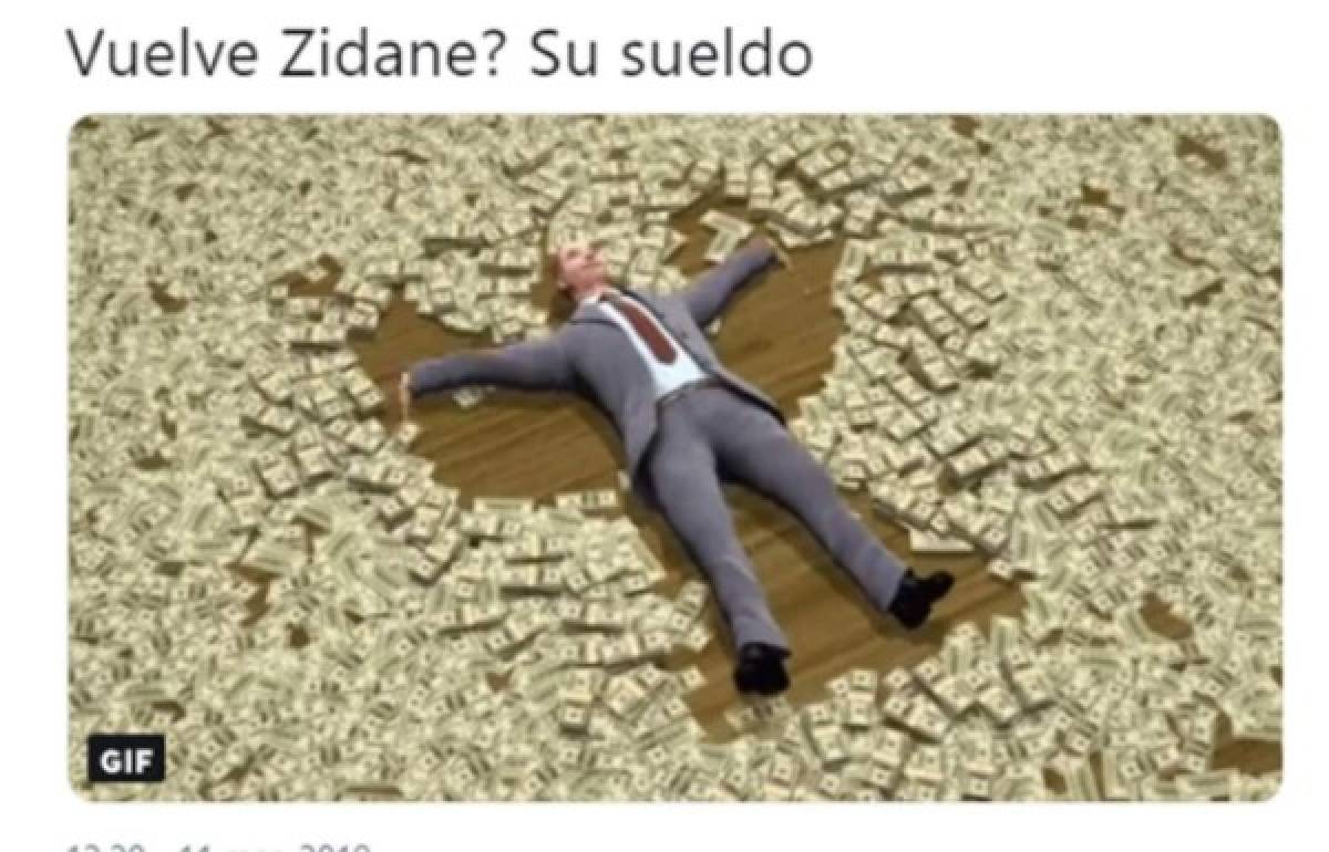 Los memes hacen pedazos a Mourinho y James Rodríguez por la vuelta de Zidane al Real Madrid