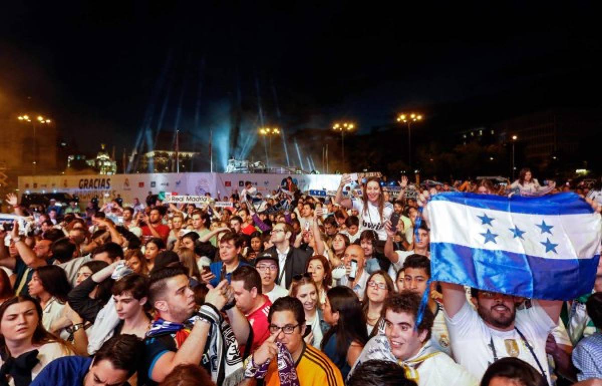 Real Madrid celebra su Copa 33 en Cibeles al ritmo de Despacito