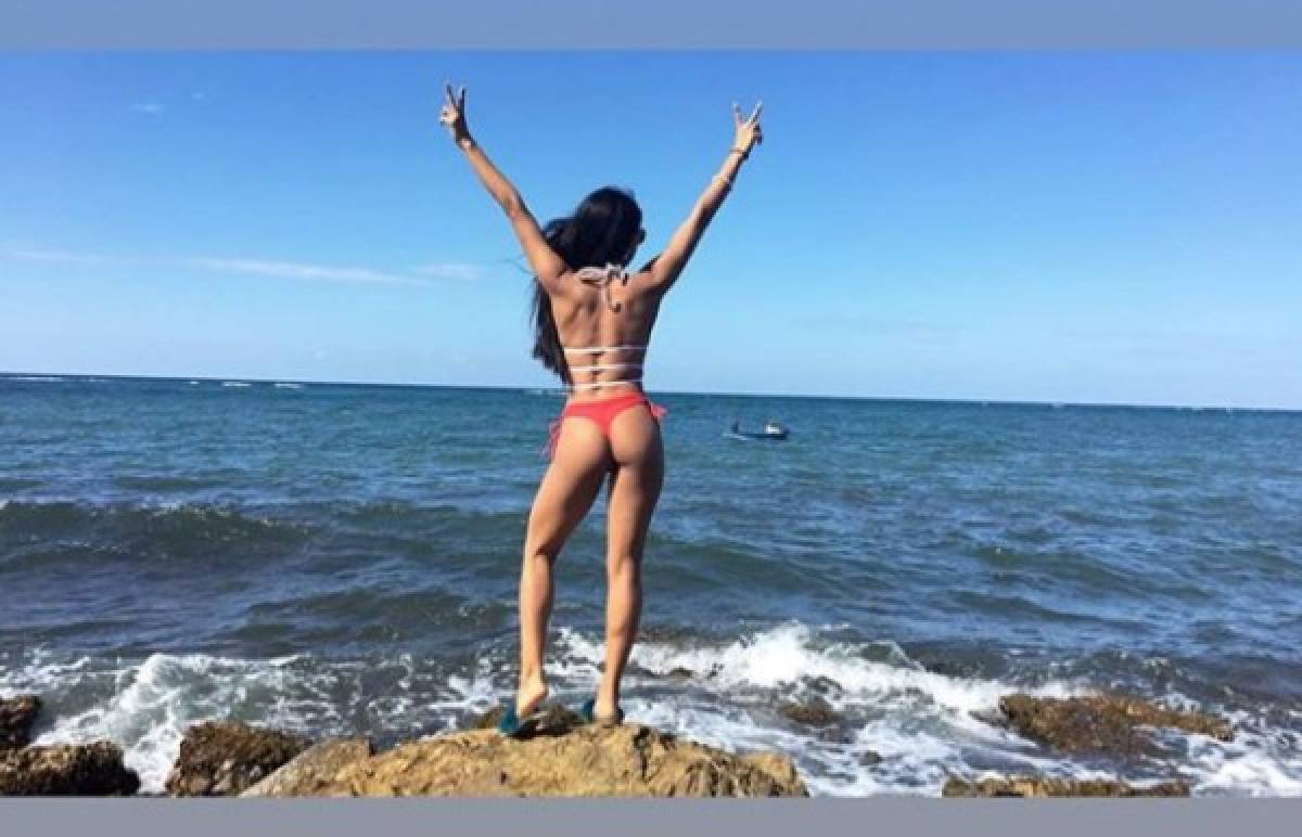 El impresionante cambio de Michell Medina, la hondureña adicta al fitness