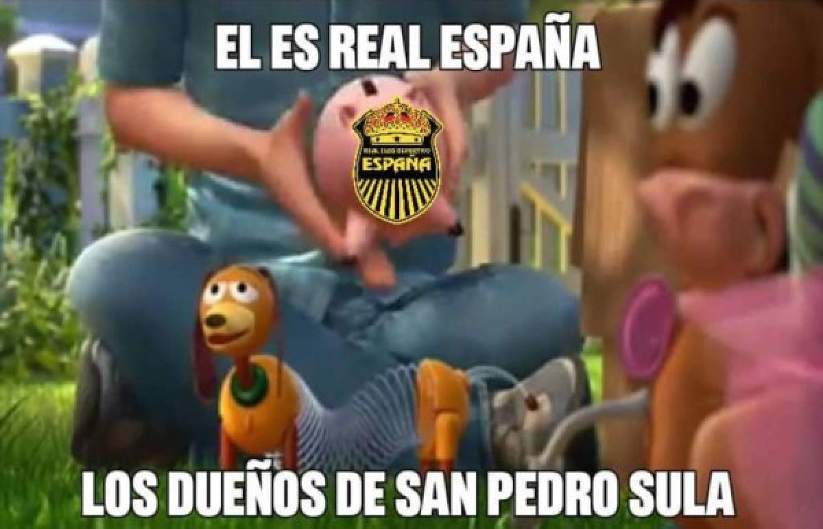 Real España elimina al Marathón y lo acribillan con divertidos memes