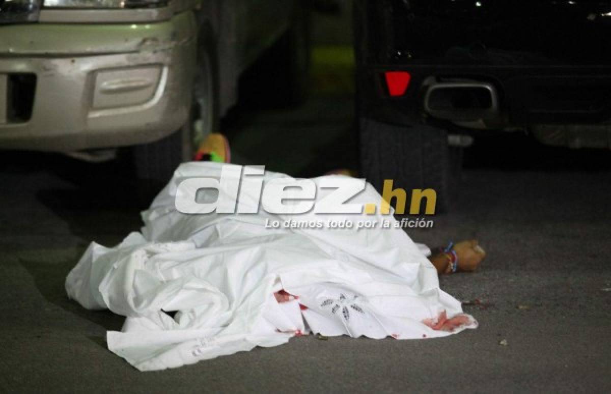 Desgarradoras imágenes en la escena del crimen donde asesinaron a Arnold Peralta