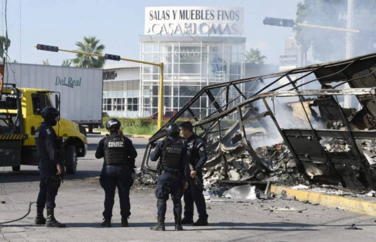 CAOS: Así quedó Culiacán luego del enfrentamiento entre policías y sicarios en captura del hijo del 'Chapo' Guzmán