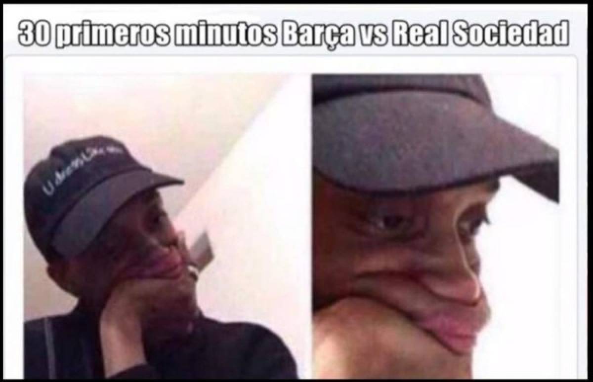 Los brutales memes del triunfo del Barcelona ante la Real Sociedad en el Camp Nou