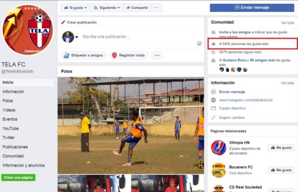 Los equipos de la Liga de Ascenso con más seguidores en su red social de Facebook