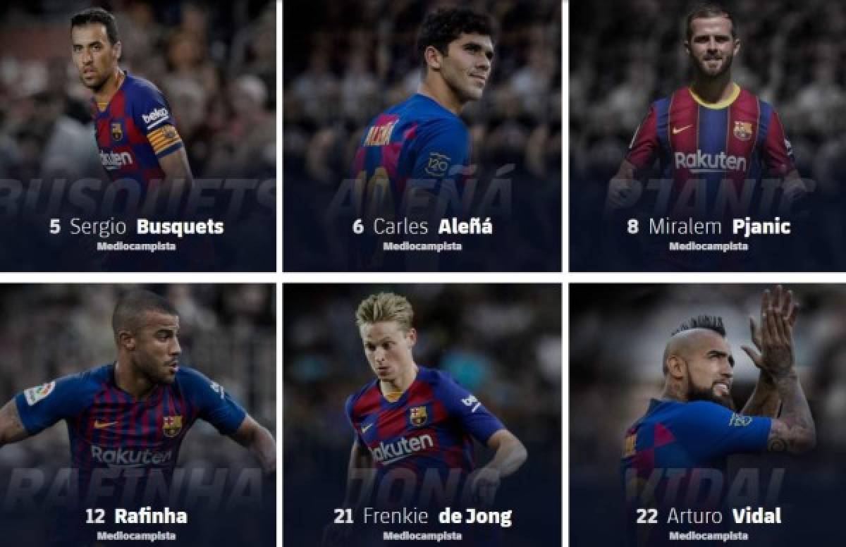 Hay sorpresas: Así quedan los números de camisetas de los jugadores del FC Barcelona