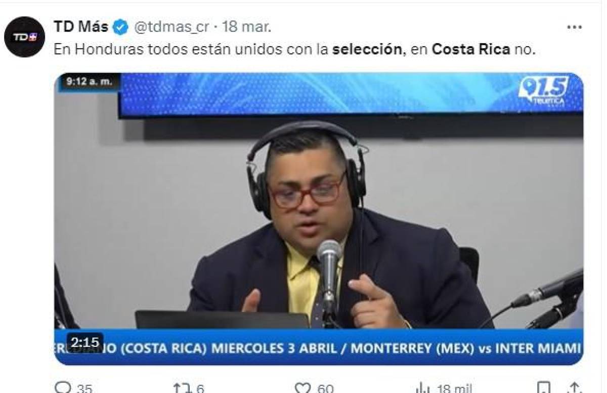Lo que dice la prensa de Costa Rica previo al partido ante Honduras por el boleto a la Copa América 2024