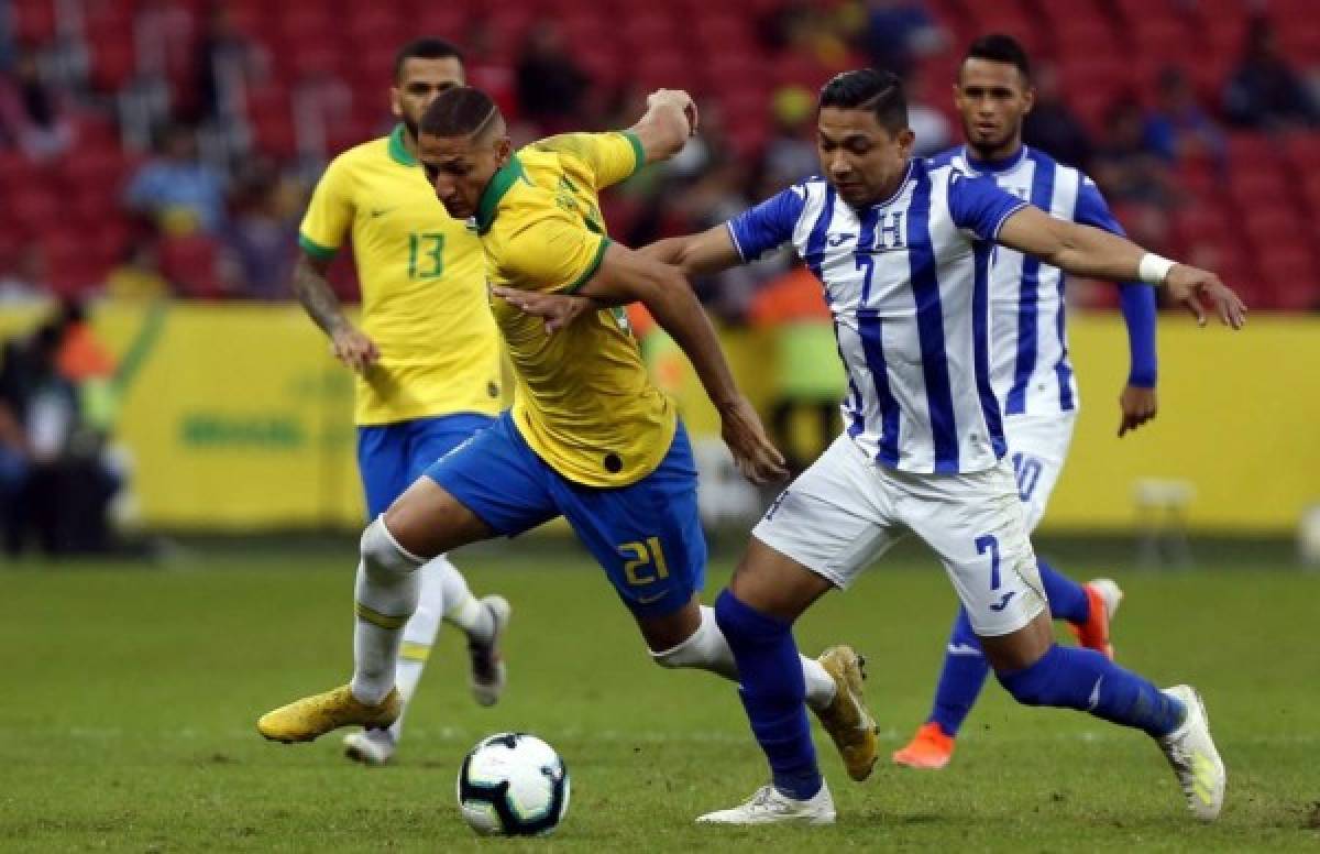DEL 1 AL 10: La calificación de los jugadores de Honduras ante Brasil