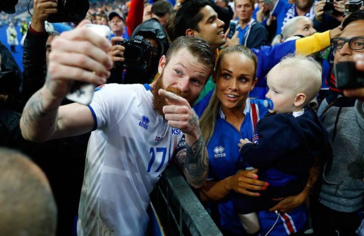 FOTOS: La 'mamá fitness” le llaman a la bella esposa del capitán de Islandia