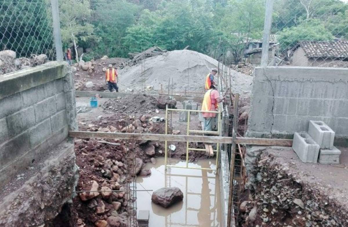 Así es el nuevo y moderno estadio que se construye en Orocuina, Choluteca