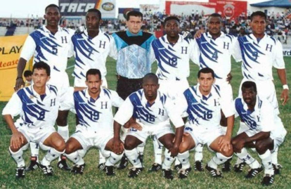 Las camisetas que ha tenido la Selección de Honduras en su historia