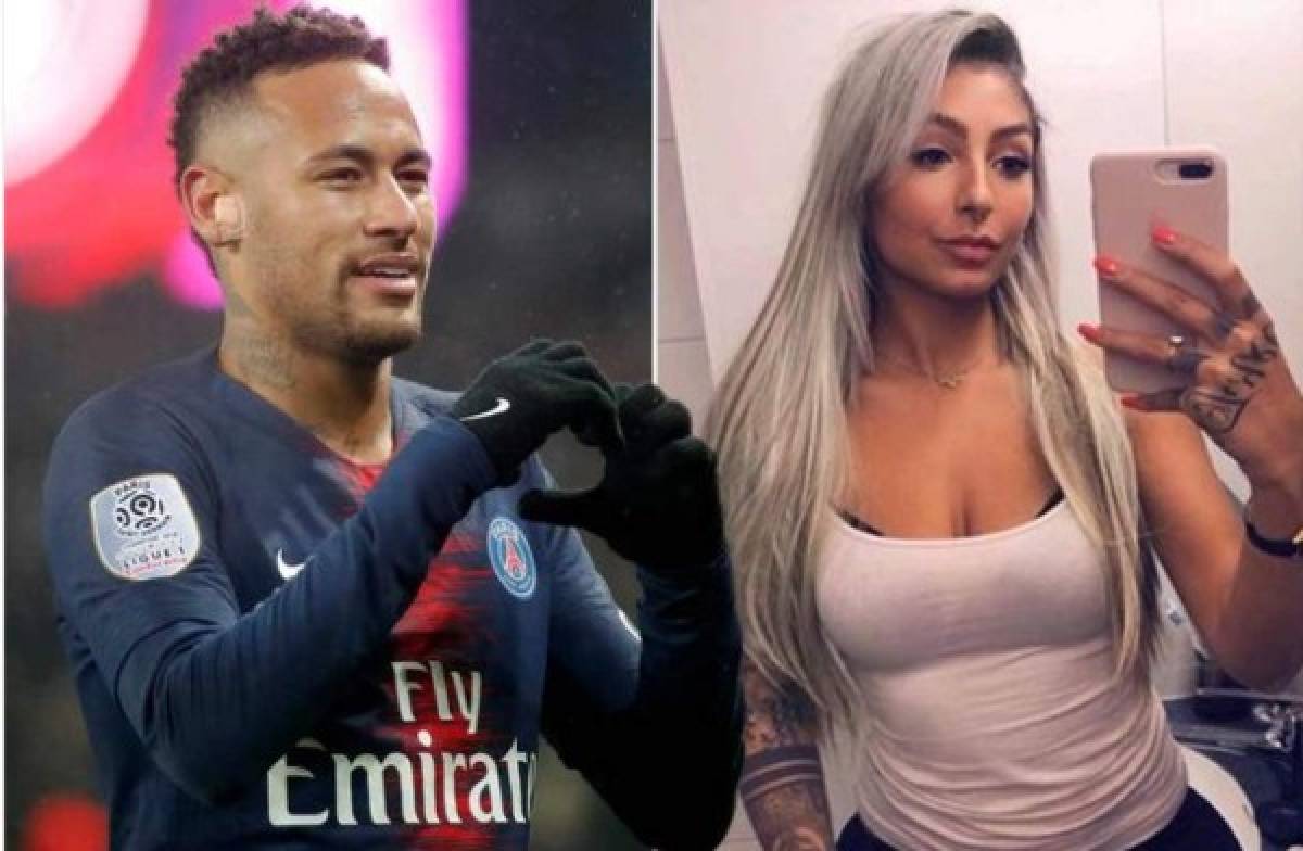 Sexi tatuadora revela su encuentro íntimo con el brasileño Neymar