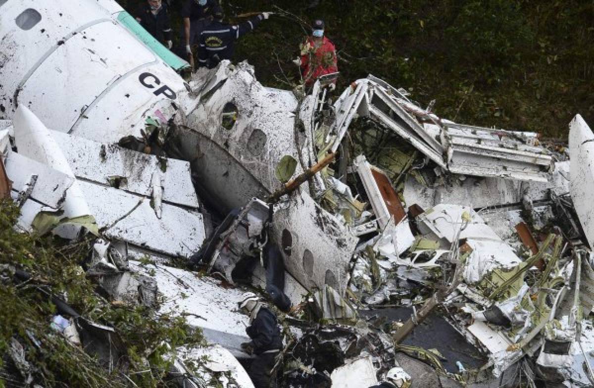 Las 24 imágenes más desgarradoras de la tragedia del Chapecoense