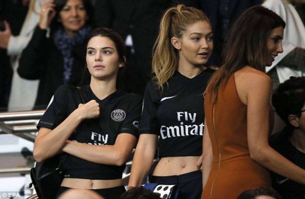 Kendall Jenner, la aficionada más sexy del PSG de Neymar