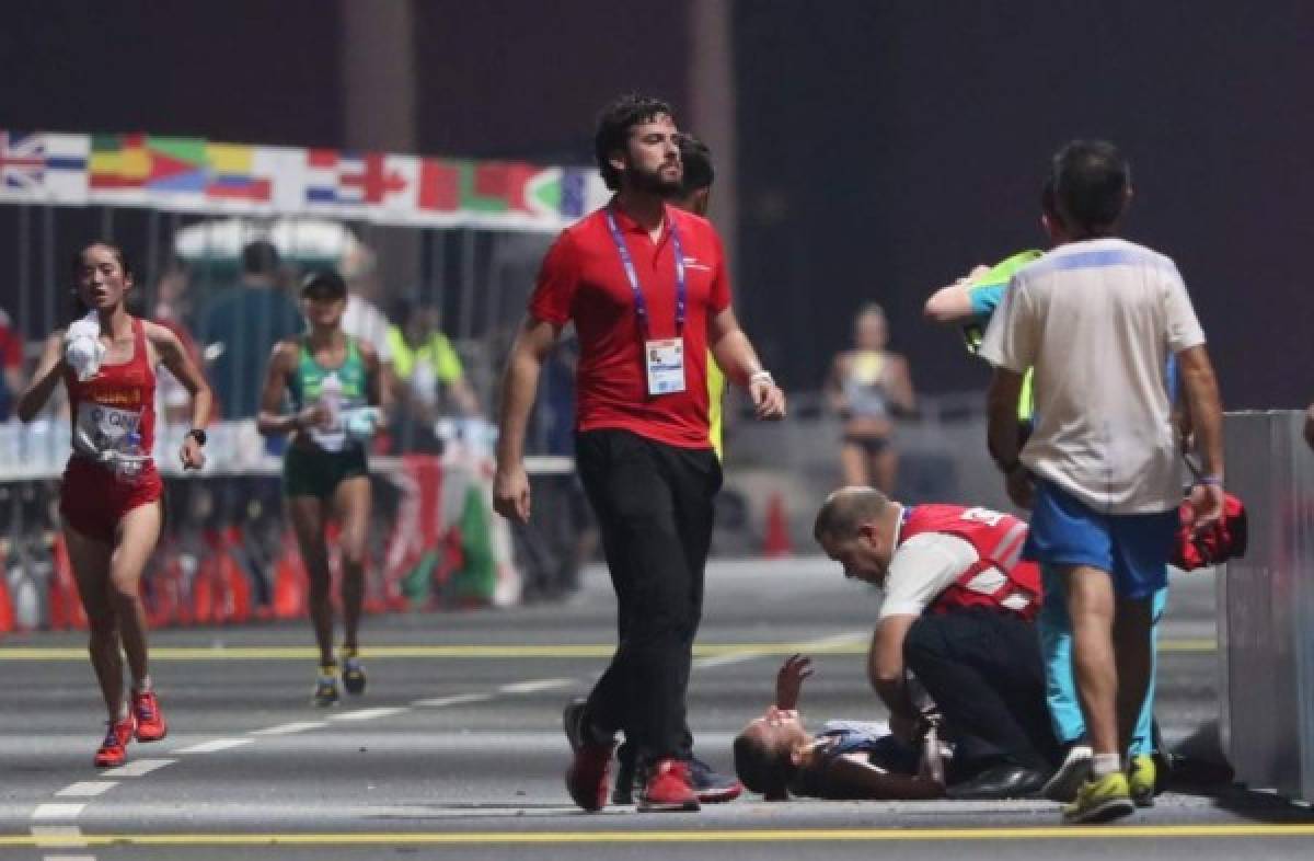 ¡Una catástrofe! El drama que viven los atletas en el Mundial de Doha por las altas temperaturas