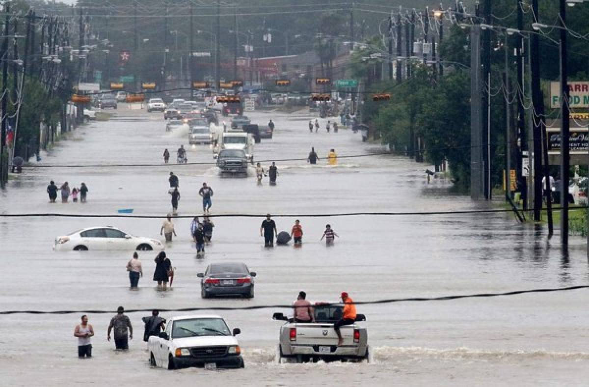 INFORME ESPECIAL: Impactantes fotografías de las inundaciones del huracán Harvey en Houston, Texas