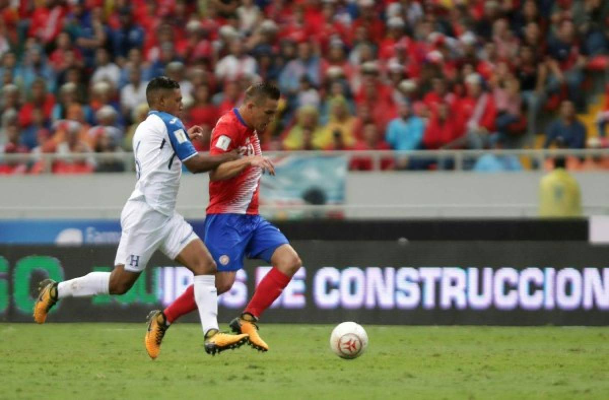 DEL UNO AL DIEZ: La calificación de los jugadores de Honduras ante Costa Rica