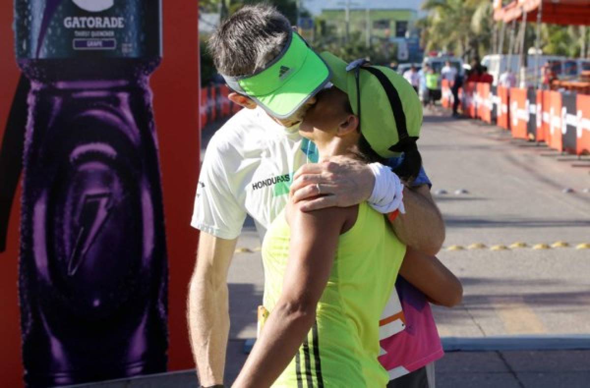 ¡Alegría, besos y bellezas! Las imágenes que dejó la sexta Maratón del Atlántico