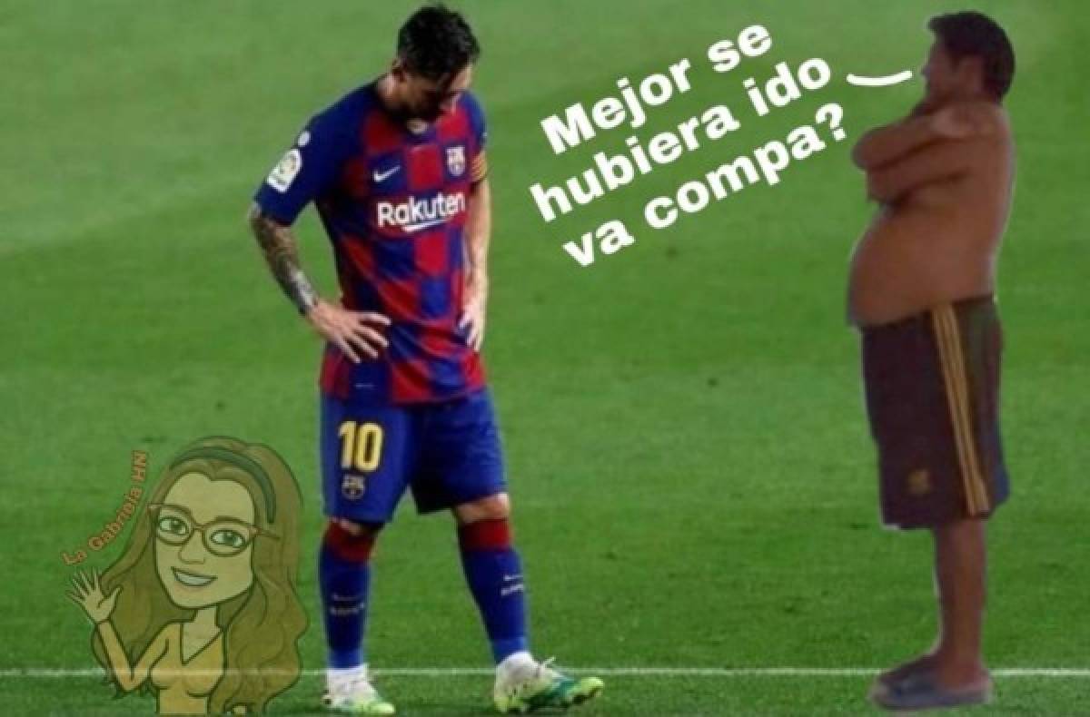 Los otros memes que no viste del Real Madrid-Barcelona donde hacen pedazos a Messi y el VAR
