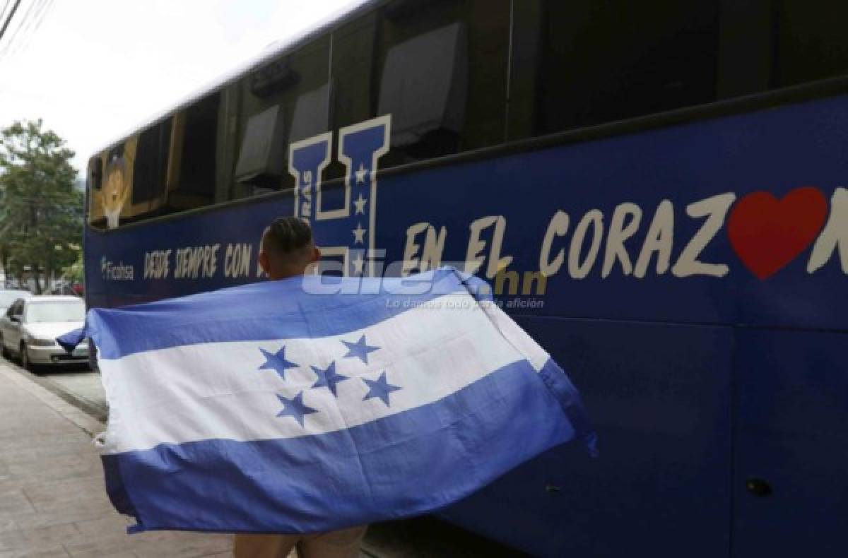 ¡CHULO! Así es el autobús en el que se mueve la Selección de Honduras